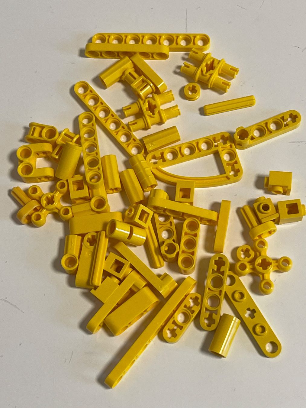 Lego Giocattoli: LEGO - 50 Gelbe Technik Teile – Usato da Gelterkinden venduto da cobra0110