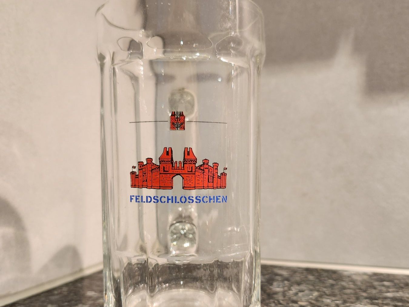 Feldschlösschen Bicchieri: Chope Feldschlösschen Bier – Usato da Sierre venduto da Lys1954