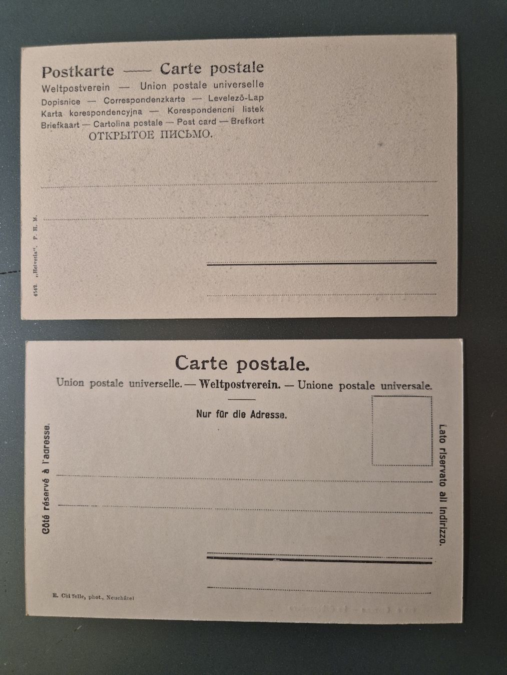 Cartoline postali: Clarens et Rochers de Naye – Usato da La Sarraz venduto da Pelletf 1