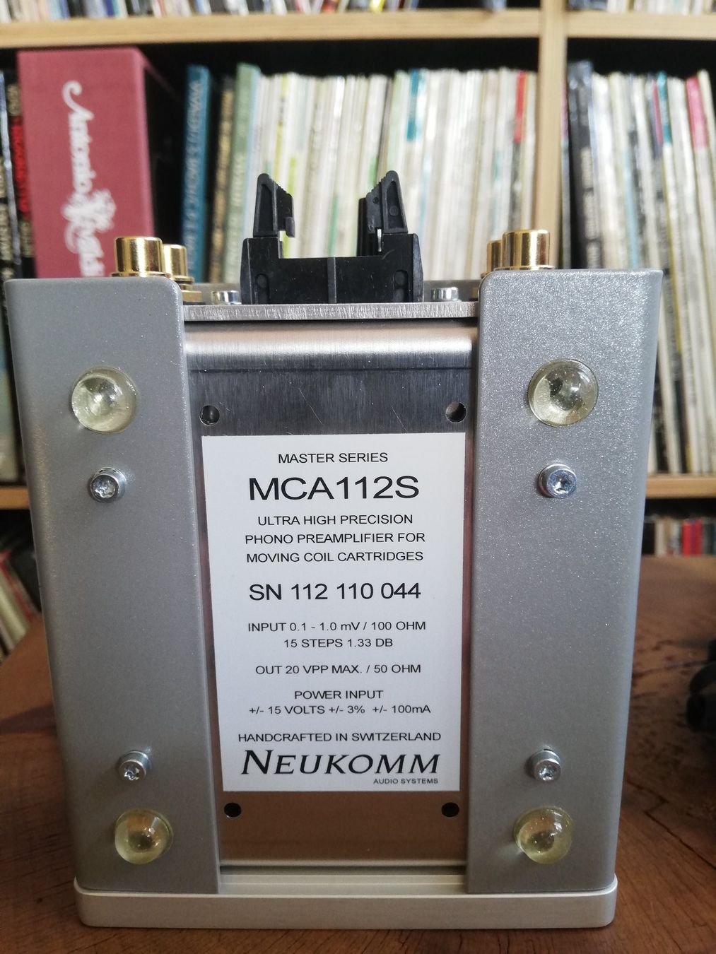 Neukomm Amplificatori: Neukomm MC Phono Vorstufe – Usato da Toffen venduto da RohrerHiFiAG 3