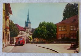 AK BIEL BE, Rosius, Postauto, Kirche