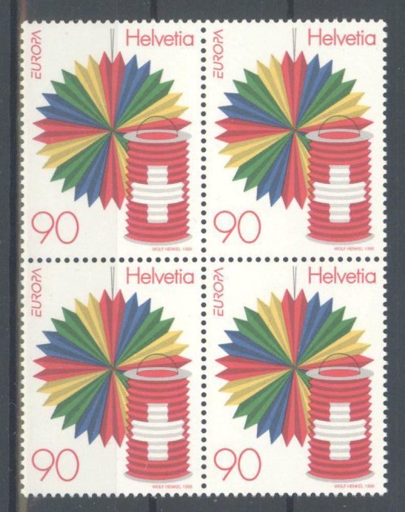 Tutti i francobolli: 1998, Europa, Viererblöcke ** – Usato da Willisau venduto da Vollstempel