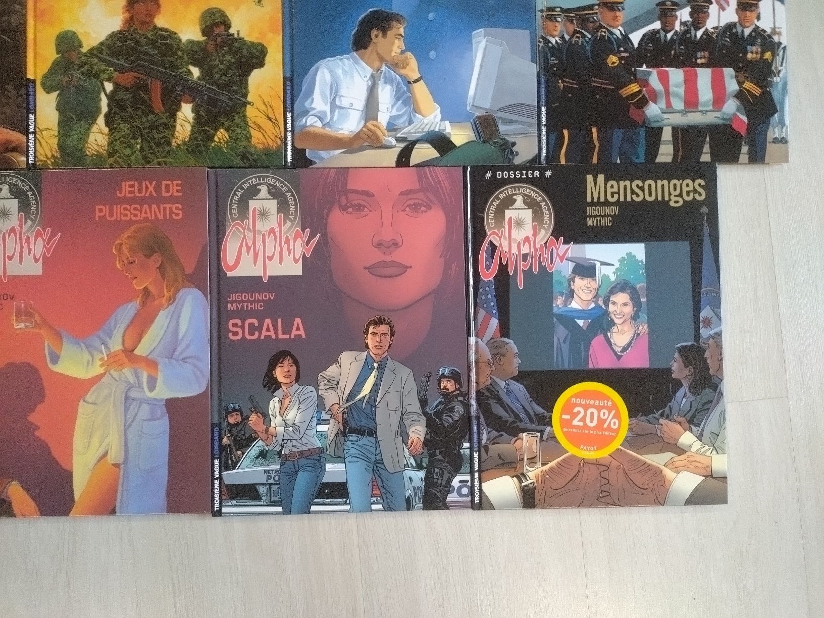 Fumetti:  Alpha 1-4 / 6-10 TBE dont EO  – Usato da Farvagny-le-Grand venduto da LaCaverne 4