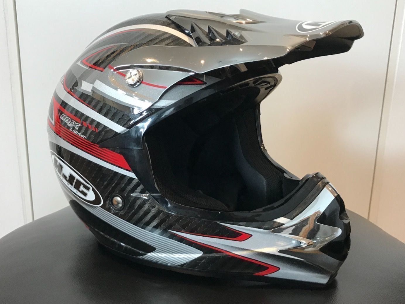 HJC Caschi & visiere: HJC Motoradhelm Crosshelm HQ-X Lighter – Usato da Kloten venduto da Bargainhunter_2012