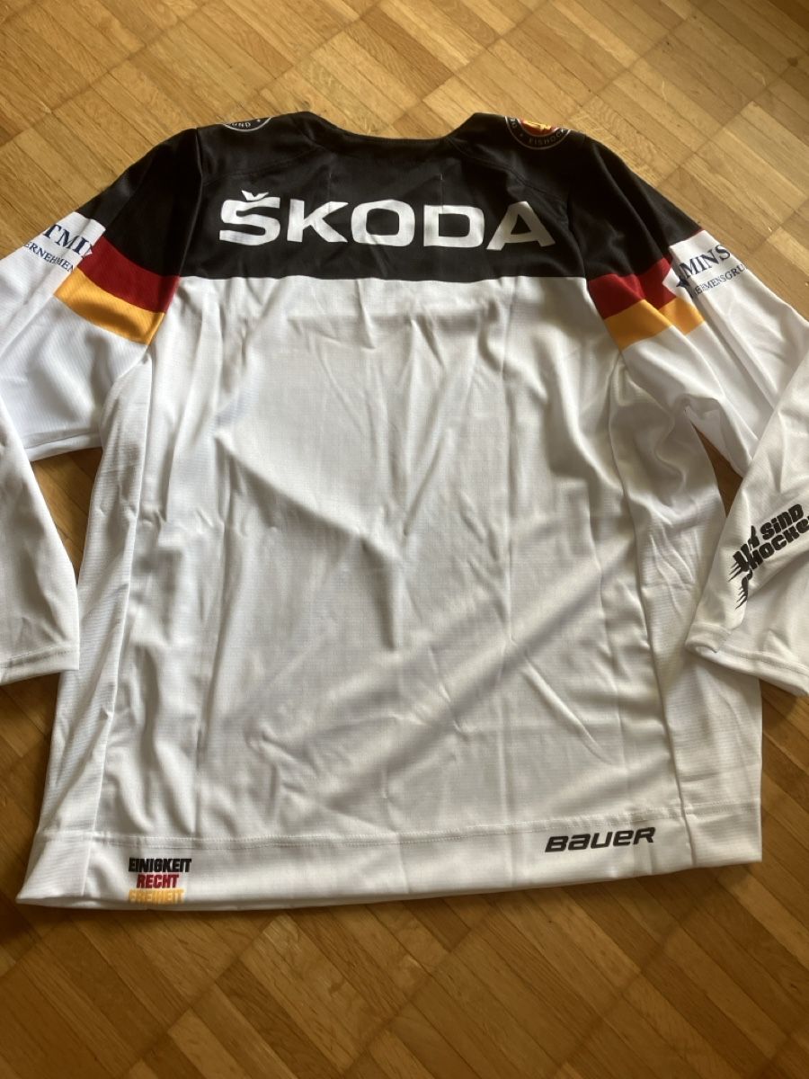 Bauer Canottiere & Pantaloni: Eishockey Trikot Deutschland – Usato da Steffisburg venduto da muggenstutz31 6