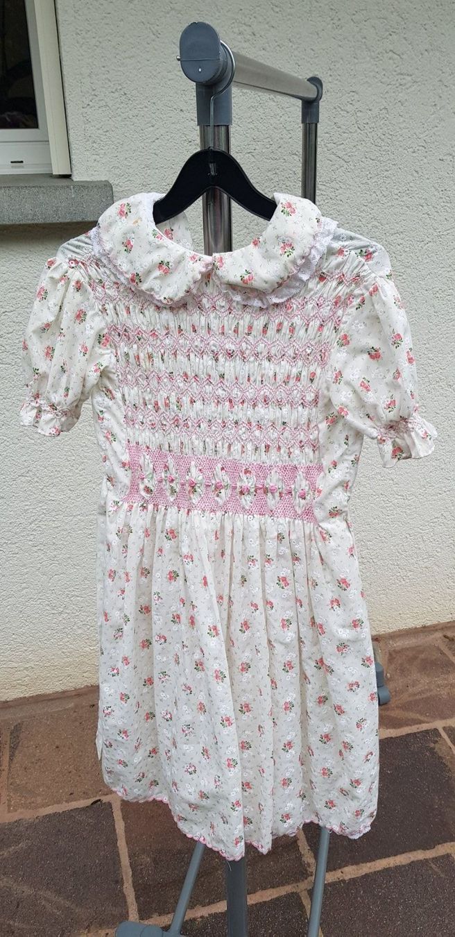 Vestiti & Gonne: Kinderkleid Vintage Blümchen Gr. 122 – Usato da Mörschwil venduto da lindaswunderkiste 2