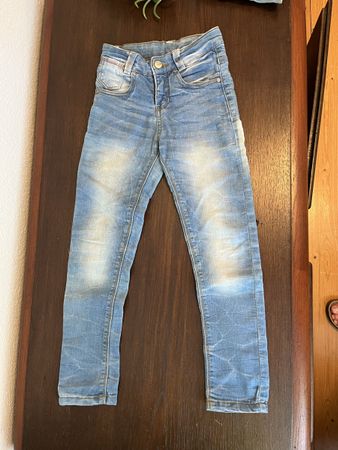 Kinderhosen Set zwei Stück blau und grün guter Zustand