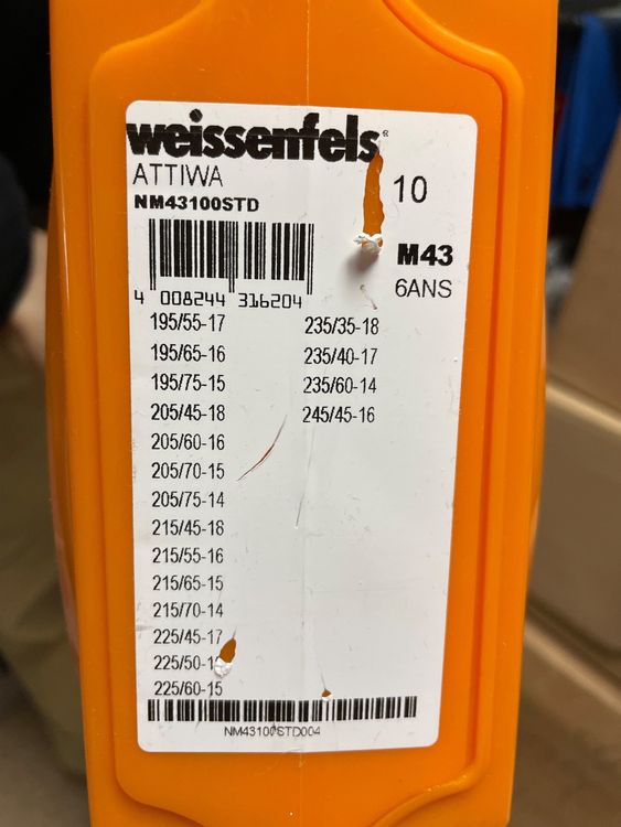 Produktbild von Weissefels Schneeketten Clack&Go Gr. 6 M43 (Gebraucht) In Zürich Für