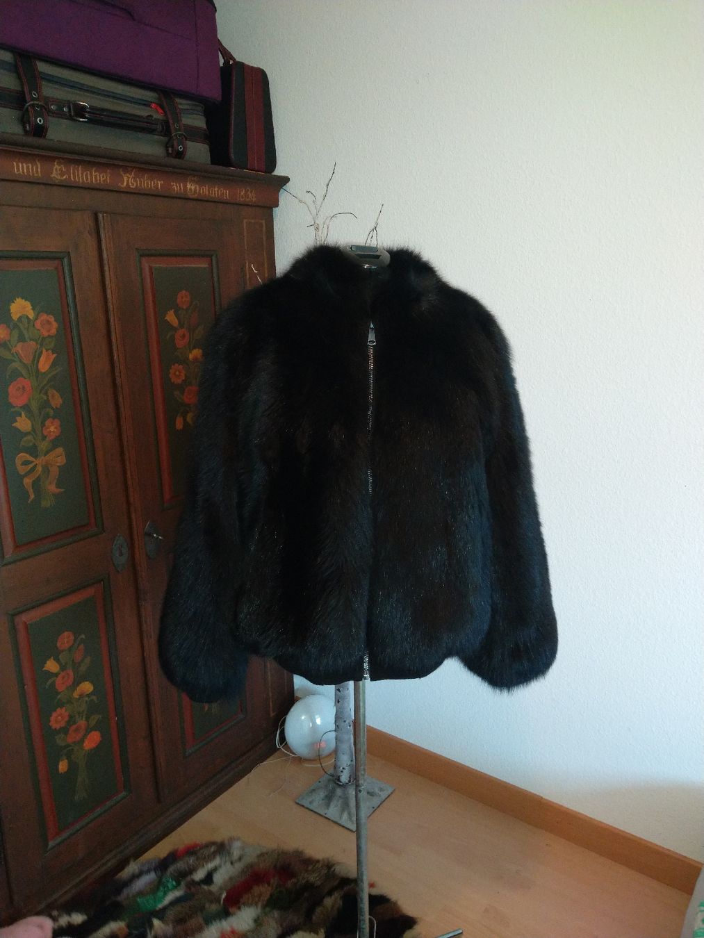 Vestes: Echtpelz Jacke Grösse M - L Blaufuchs neu !Echtpelz! – Neuf (Voir description) à Obergösgen par crystalfox 1