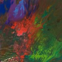 Acrylbild Nr. 6335, Grösse 20x20cm, Handgemaltes Unikat