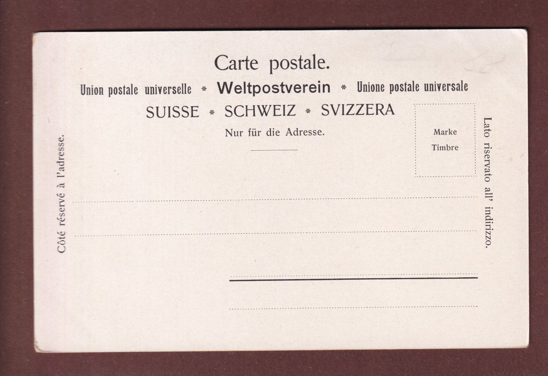 Ansichtskarten: Abendstimmung am WALENSEE – Gebraucht aus Pully von nicecards-shop 1