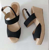 Keilabsatz-Sandalen Gr. 41