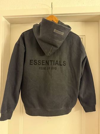 Fear of God Essentials Hoodie schwarz, Gr. M