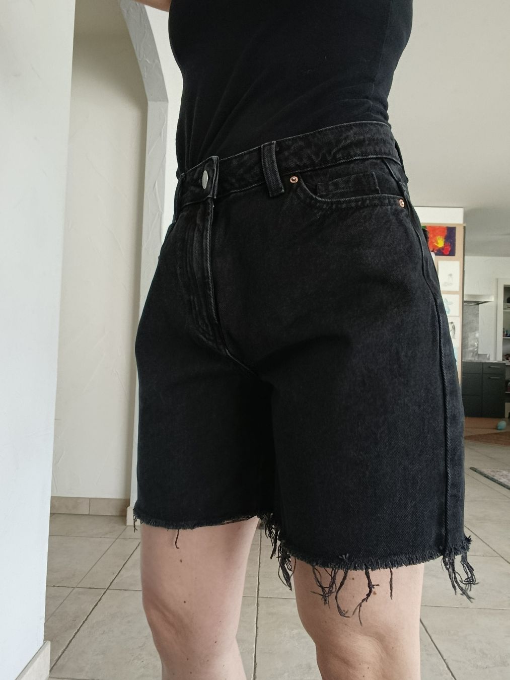Primark Jeans: SHORT JEAN PRIMARK NOIR 36 – Nuovo (secondo la descrizione) da Sierre venduto da shirley04 1