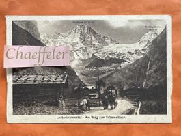 Lauterbrunnen am Weg zum Trümmelbach.