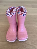 Elefanten Gummistiefel Gr. 23 – rosa/pink mit Erdbeeren