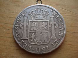 (N5) 8 reales 1802- Charles IV Mexico