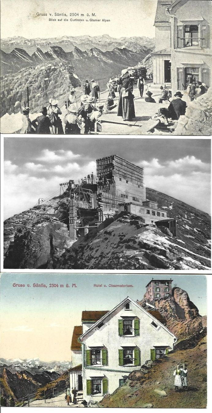 Cartoline postali: AK Säntis 10x – Usato da Appenzell venduto da mai25 1