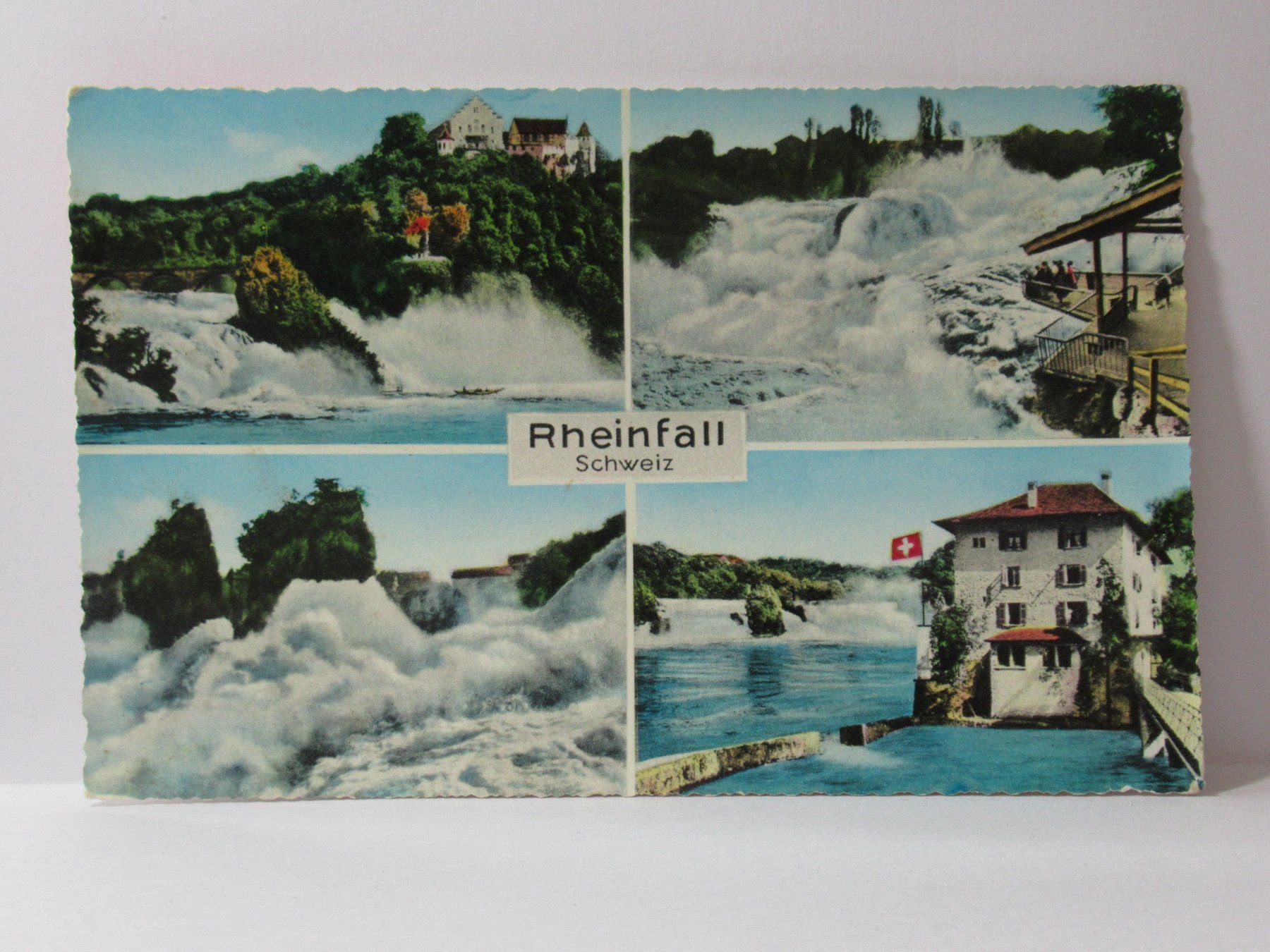 Ansichtskarten: Rheinfall  1967 – Gebraucht aus Grenchen von Bluemchen1900