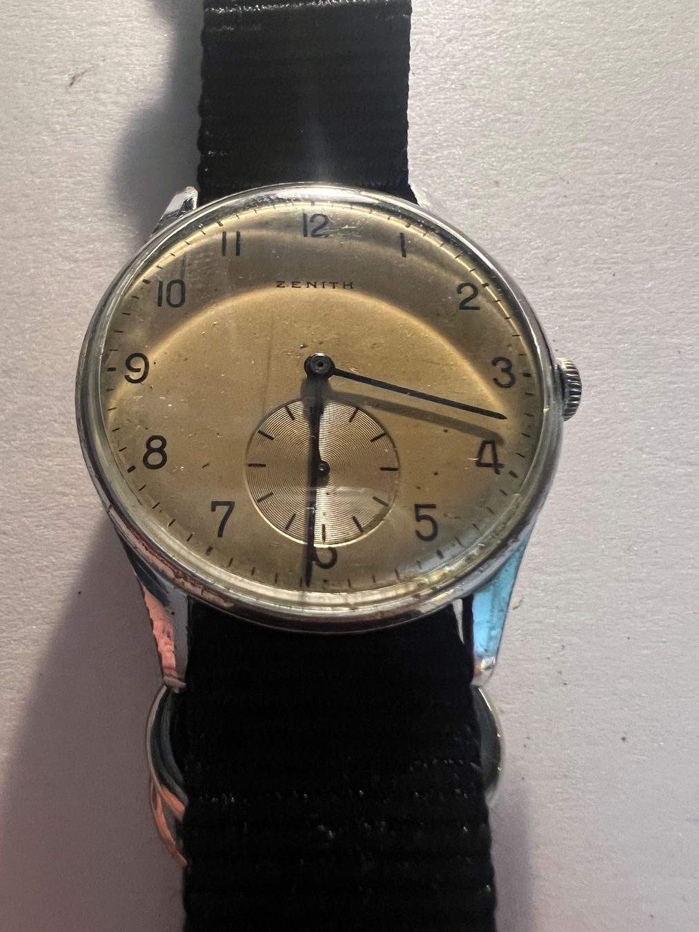 Zenith Orologi: Zenith Uhr 40-er Jahre – Usato da Hunzenschwil venduto da Al-Bee-01 1