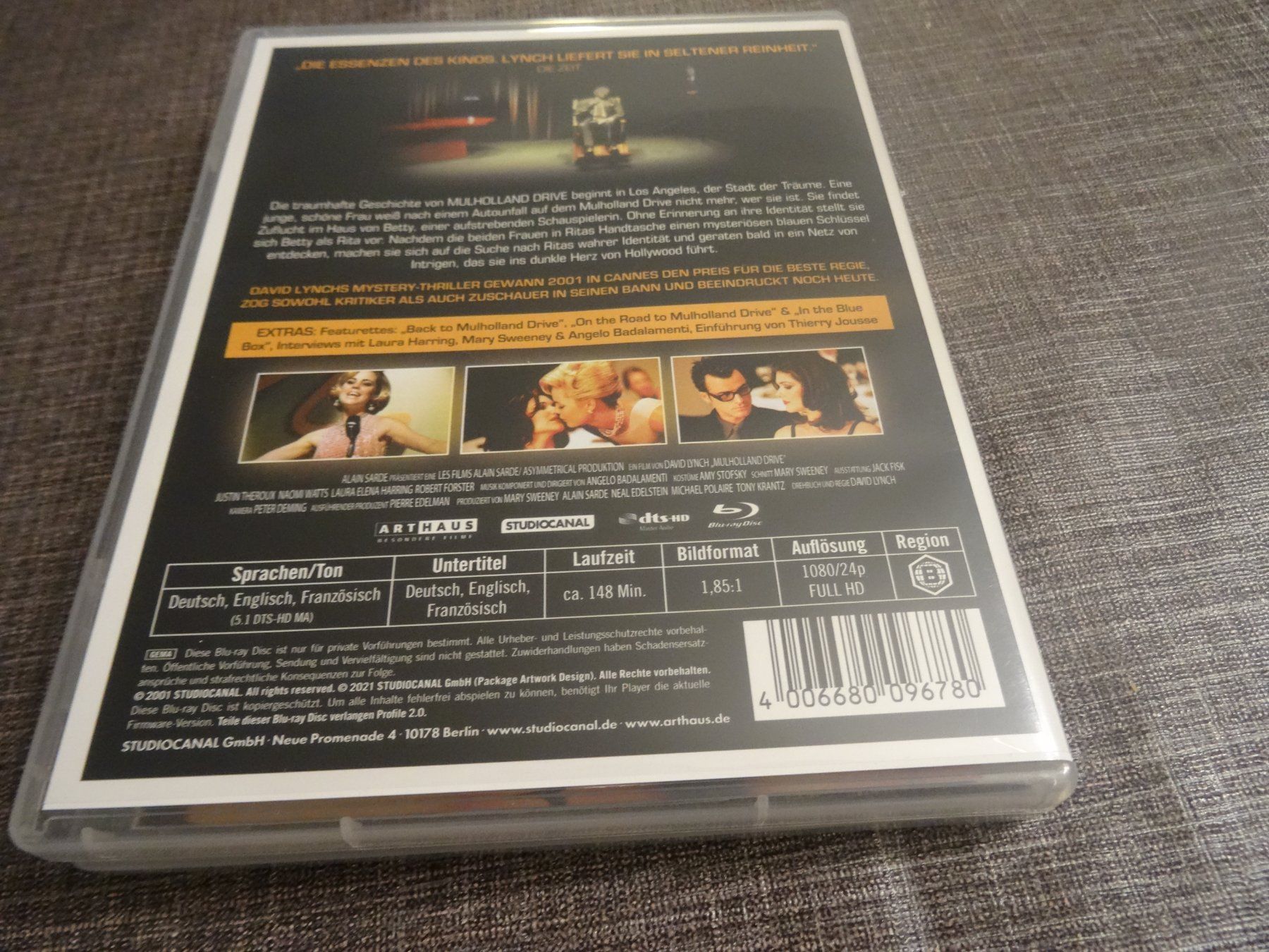 Alle DVDs: Mulholland Drive Blu-ray D – Gebraucht aus Olten von Disc-Verkauf 2