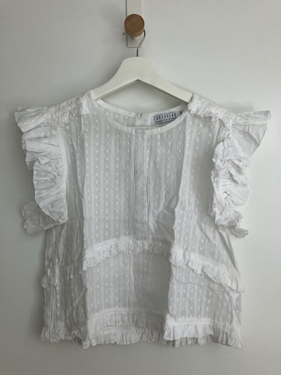 Tops: Weisses Top – D'occasion à Zürich par pac_qxb7