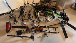 Auflösing RC Helikoptersammlung Blade und vieles mehr