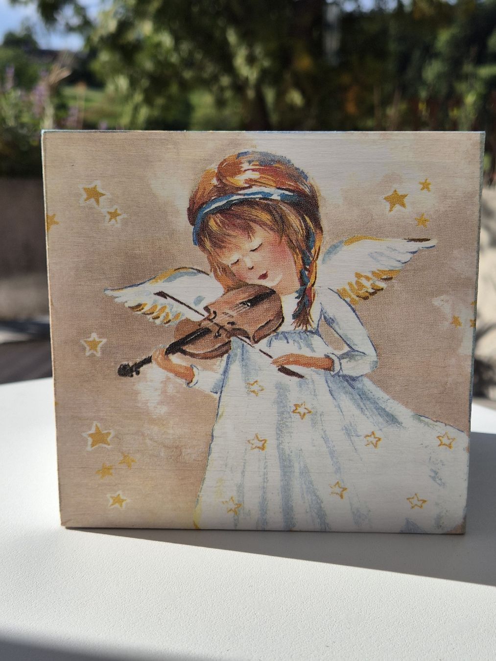 Altro in Decorazioni & Accessori: Tolle Taschentuch Box mit Engeln – Nuovo e nell'imballaggio originale da Kollbrunn venduto da Bilby02 3