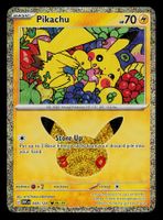 Pikachu 048/128 Pokemon 30th Celebration EN
