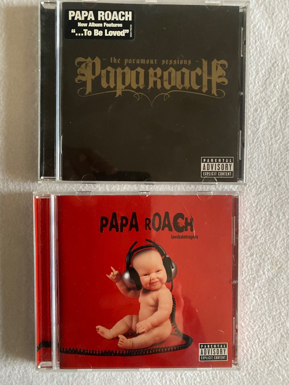 CD: 2 x Papa Roach - The Paramour Sessions / Lovehatetragedy – Nuovo (secondo la descrizione) da Duggingen venduto da Kisha010