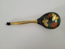 Bemaltes Original Russisches Holzlöffel ca. 21 cm