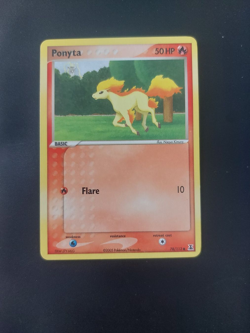 Pokémon Carte collezionabili: 2005 Ponyta #78 Ex Delta Species EN – Usato da Biasca venduto da Sara_Poke123