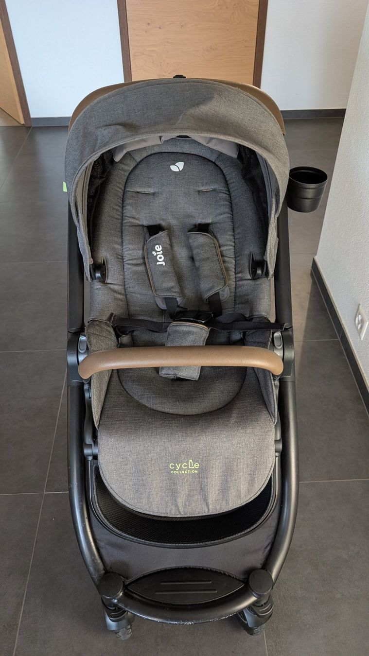 Poussette Joie Versatrax Trio 3-en-1 + base Isofix (D'occasion) à ...