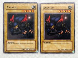 2x Ansatsu Yu-Gi-Oh! Karte