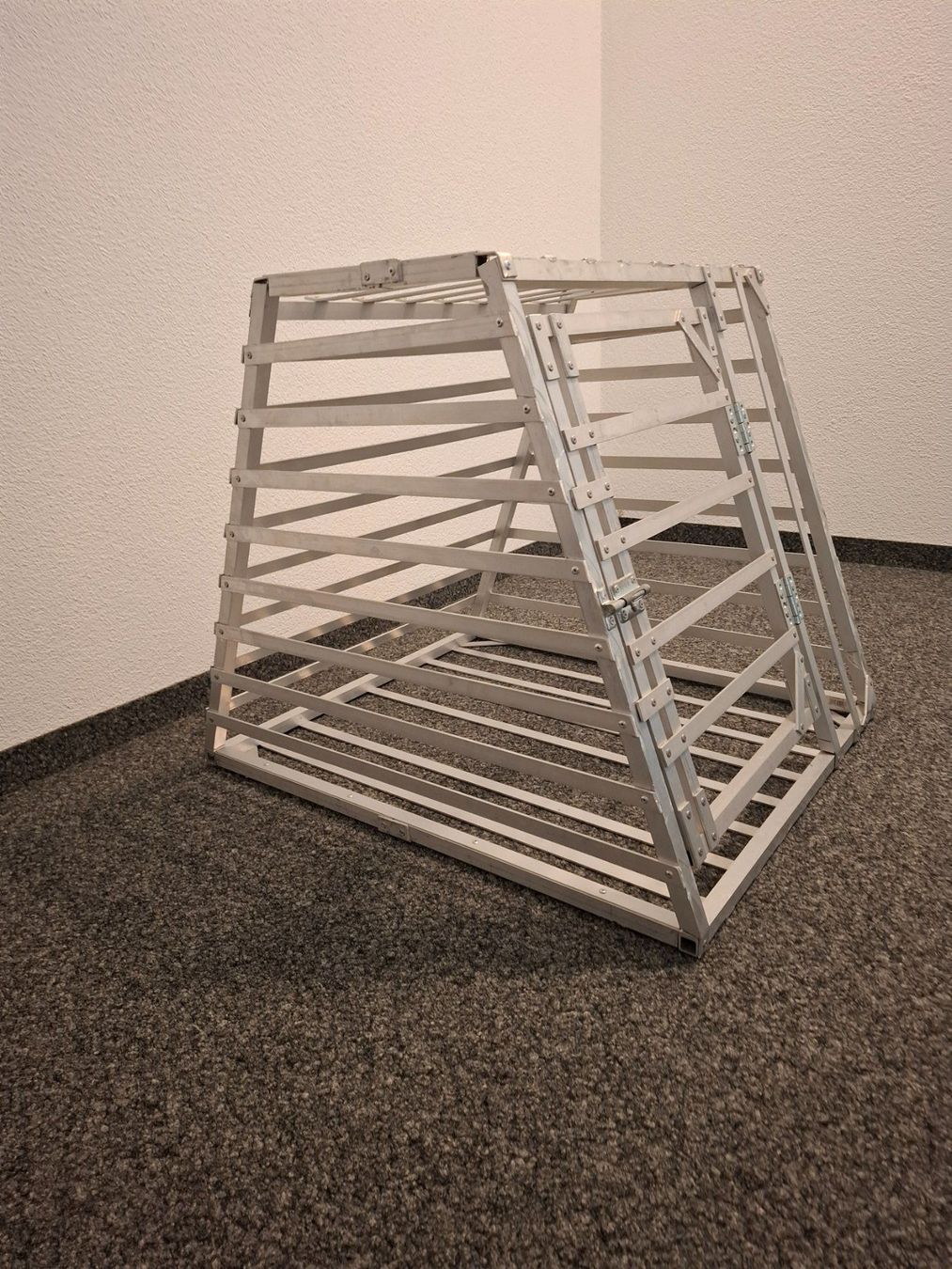 Gabbie, trasporto & Sicurezza: Hundebox aus Alu – Usato da Einigen venduto da his_2y2x 2