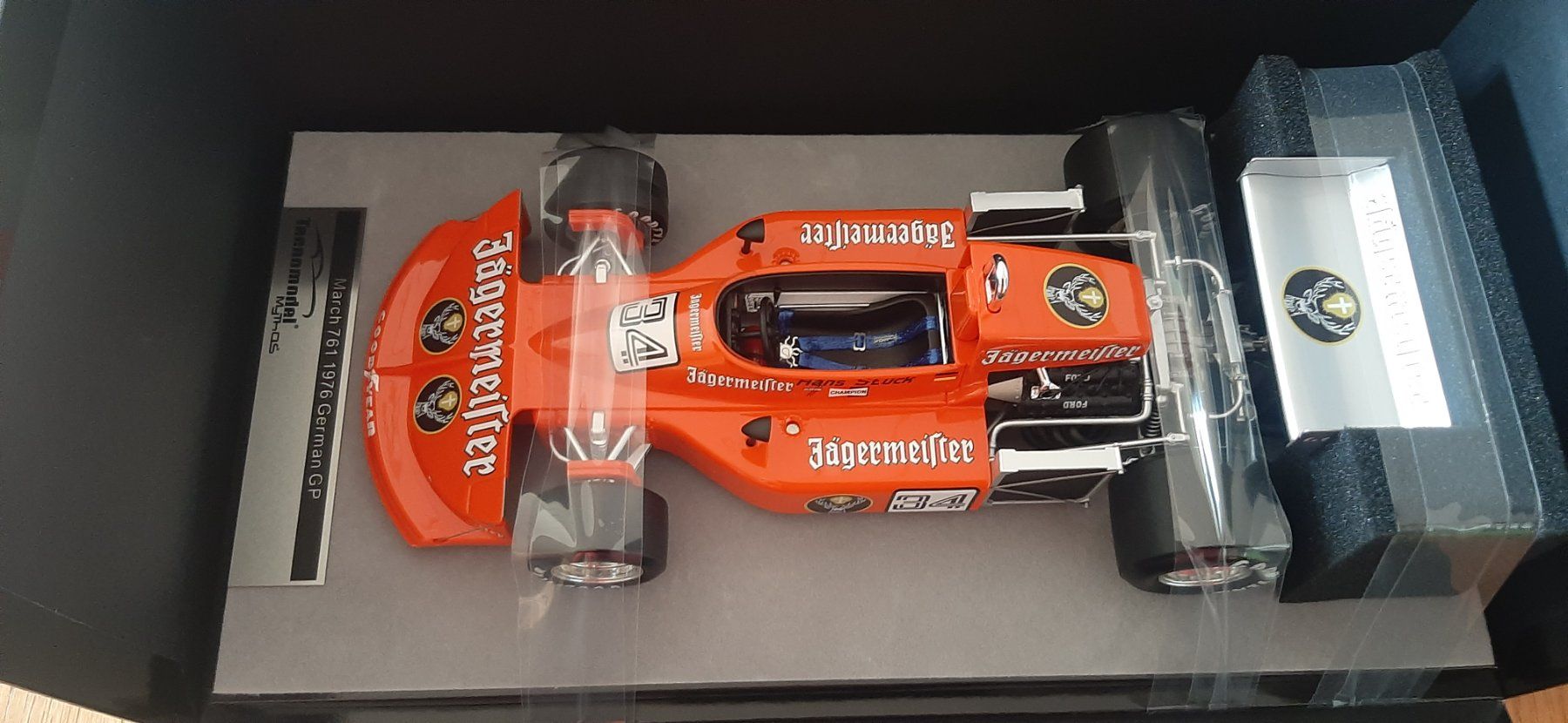 145台限定 テクノモデル 1/18 マーチ 761 ドイツGP 1976