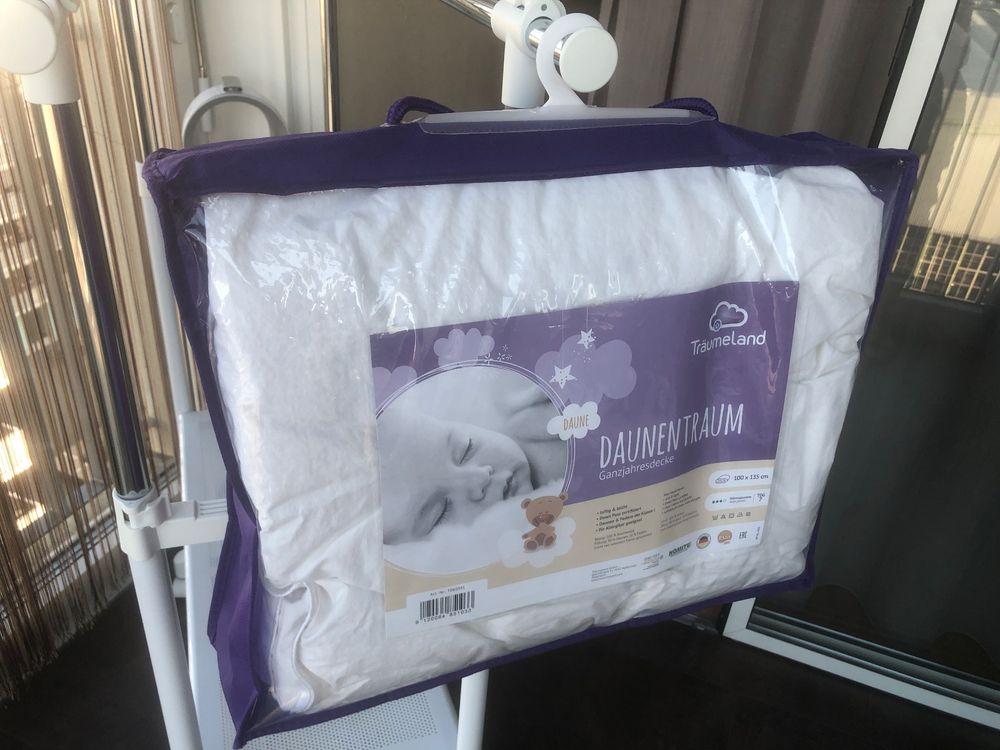 Babydecke Daunentraum von Träumeland 100x135 | Kaufen auf Ricardo