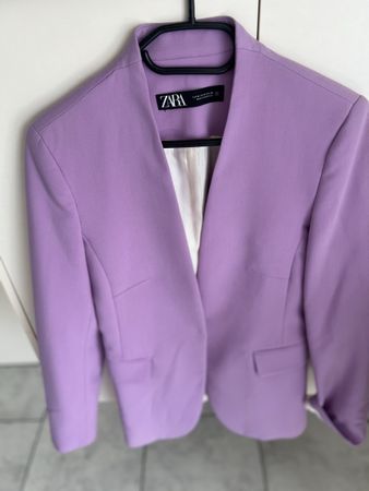 Trendiger ZARA Blazer, Gr. M, Flieder - Frühlingsfrisch!