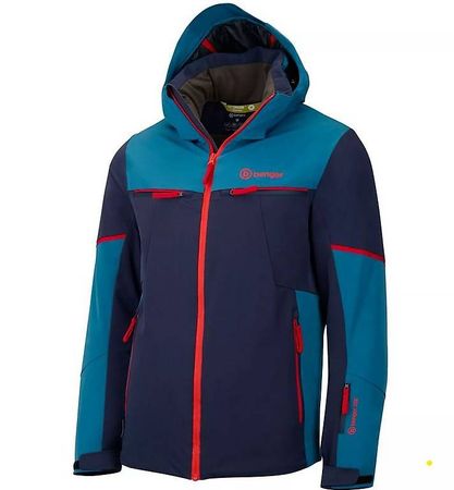 Neu Ski Jacke Benger Scott Navy Gr. L 20K