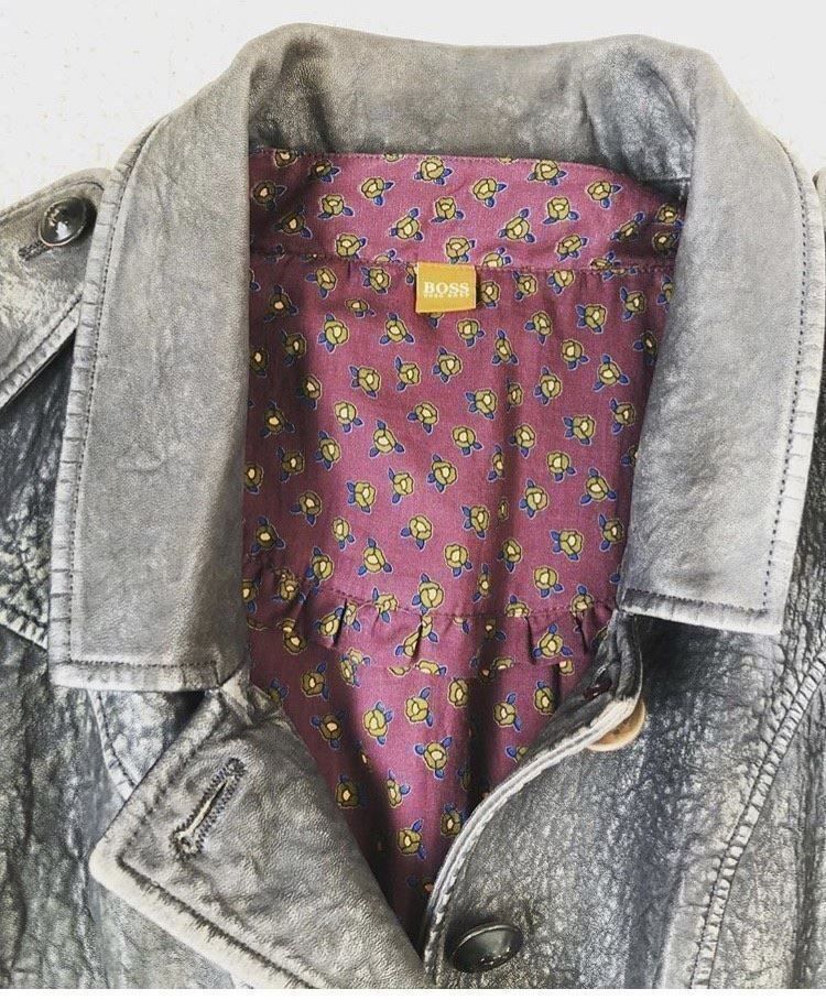 Hugo Boss Jacken: Hugo Boss leather unique blue jacket – Neu (gemäss Beschreibung) aus Dallenwil von ZD2019 3