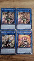 Yu-Gi-Oh Karten: 2x Aussa, und je 1x Lyna, Hita