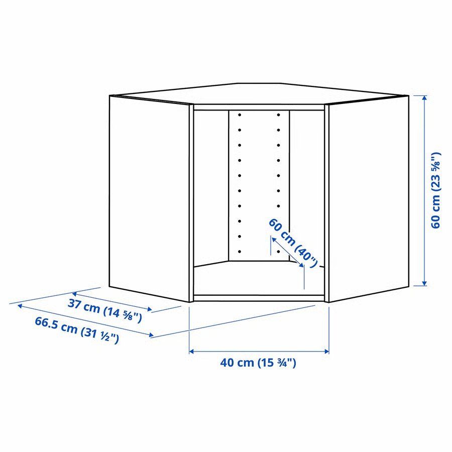 Ikea Armadi: Wand-Hänge-Schrank METOD von Ikea – Usato da Brütten venduto da Auctionboy 3