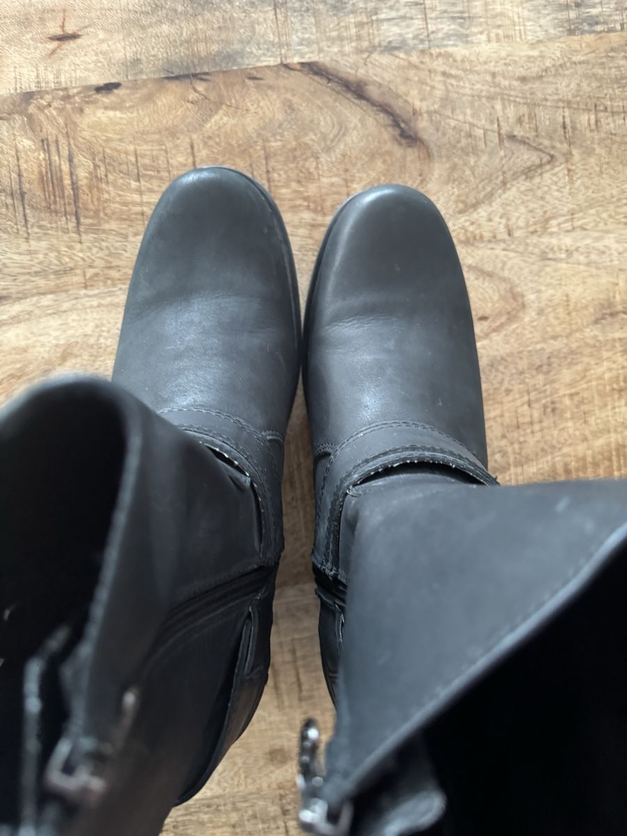 Harley-Davidson Scarpe da donna: Harley Davidson Lederstiefel Gr.40 – Nuovo (secondo la descrizione) da Brunnen venduto da Skyline89 1