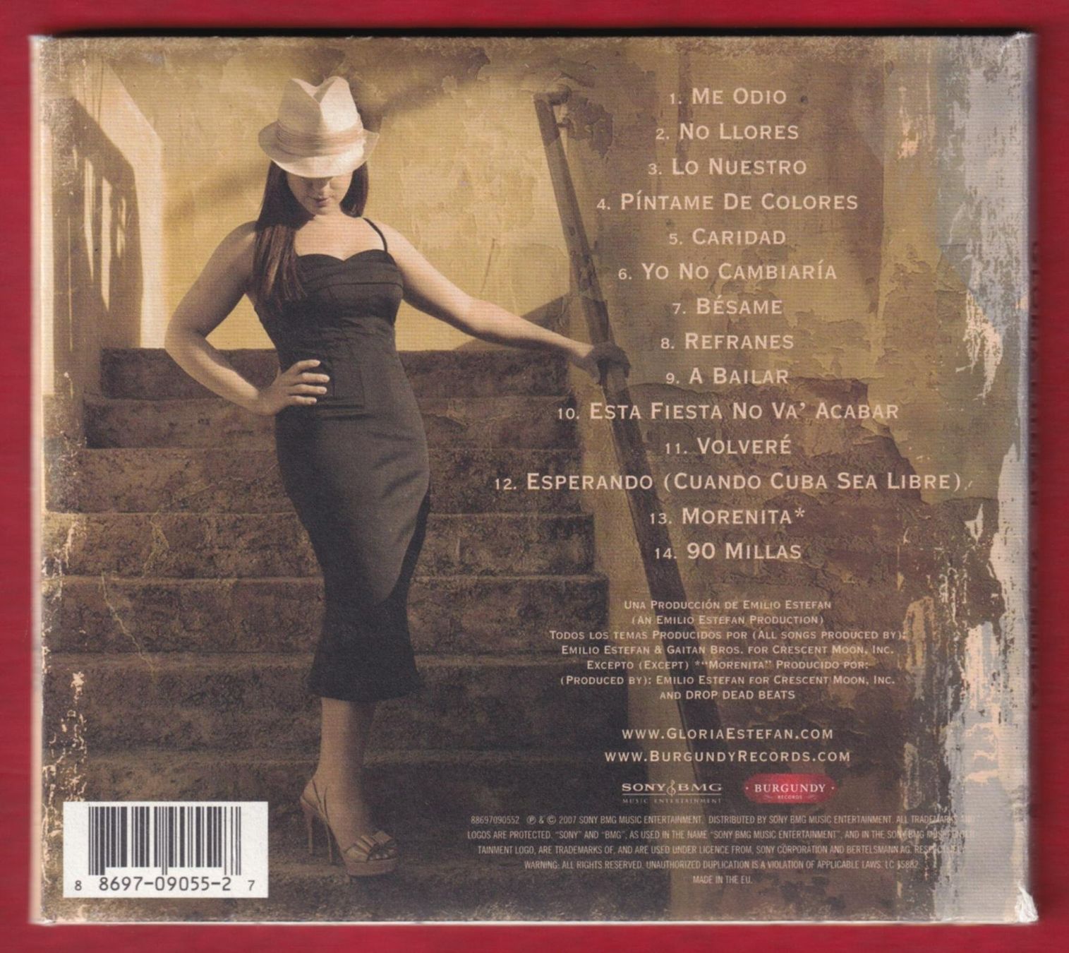 CDs: Gloria Estefan - 90 Millas (CD) – Gebraucht aus Zürich von Pfluftl2000 1