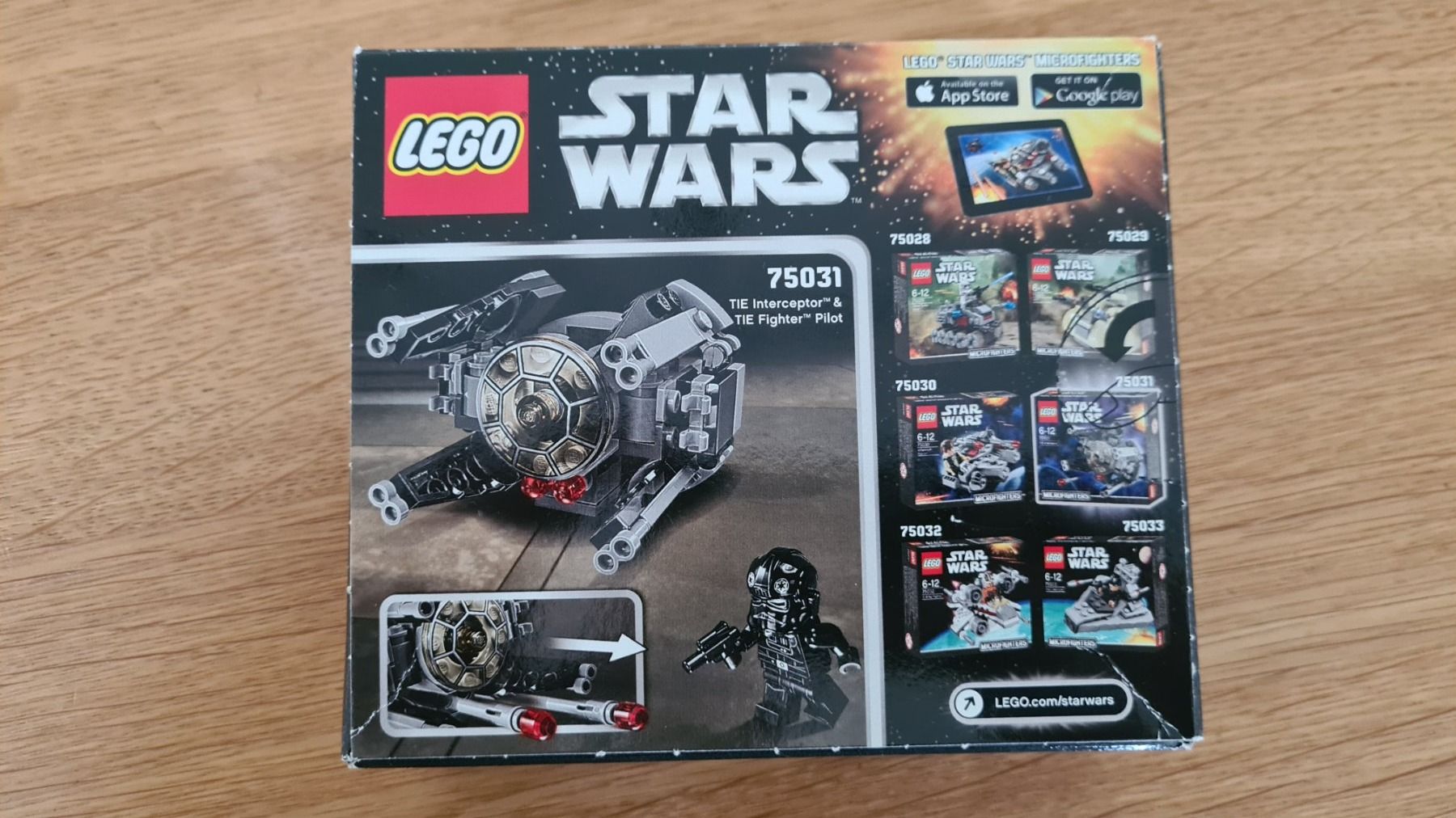 Lego Baukästen: LEGO Star Wars 75031 TIE Interceptor 2014 EOL NEU/OVP – Neu und originalverpackt aus Winterthur von stufaphi 2