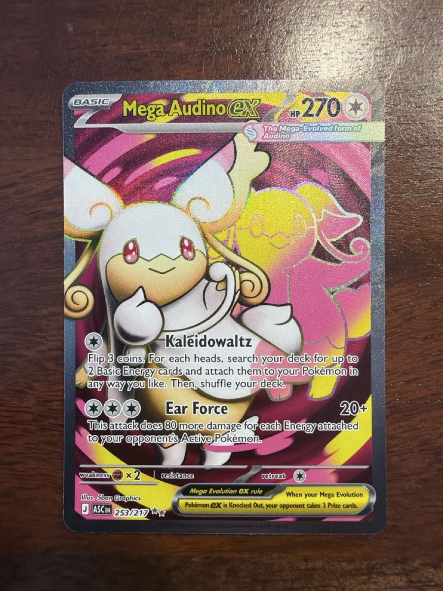 Pokémon Sammelbilder & Trading cards: Mega Audino ex (ASC 253) – Neu (gemäss Beschreibung) aus Emmenbrücke von Pack_Ripper