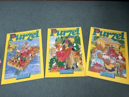 Purzel Buecher 3er Set guter Zustand