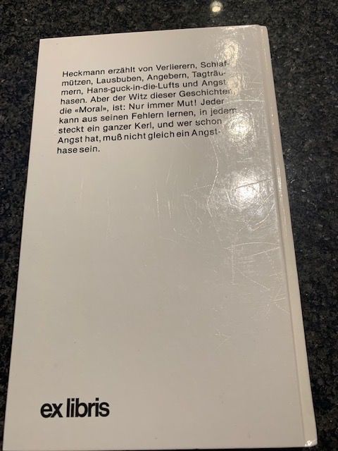 Libri: ♥ Stehauf Geschichten; Herbert Heckmann – Usato da Beromünster venduto da msklef 1