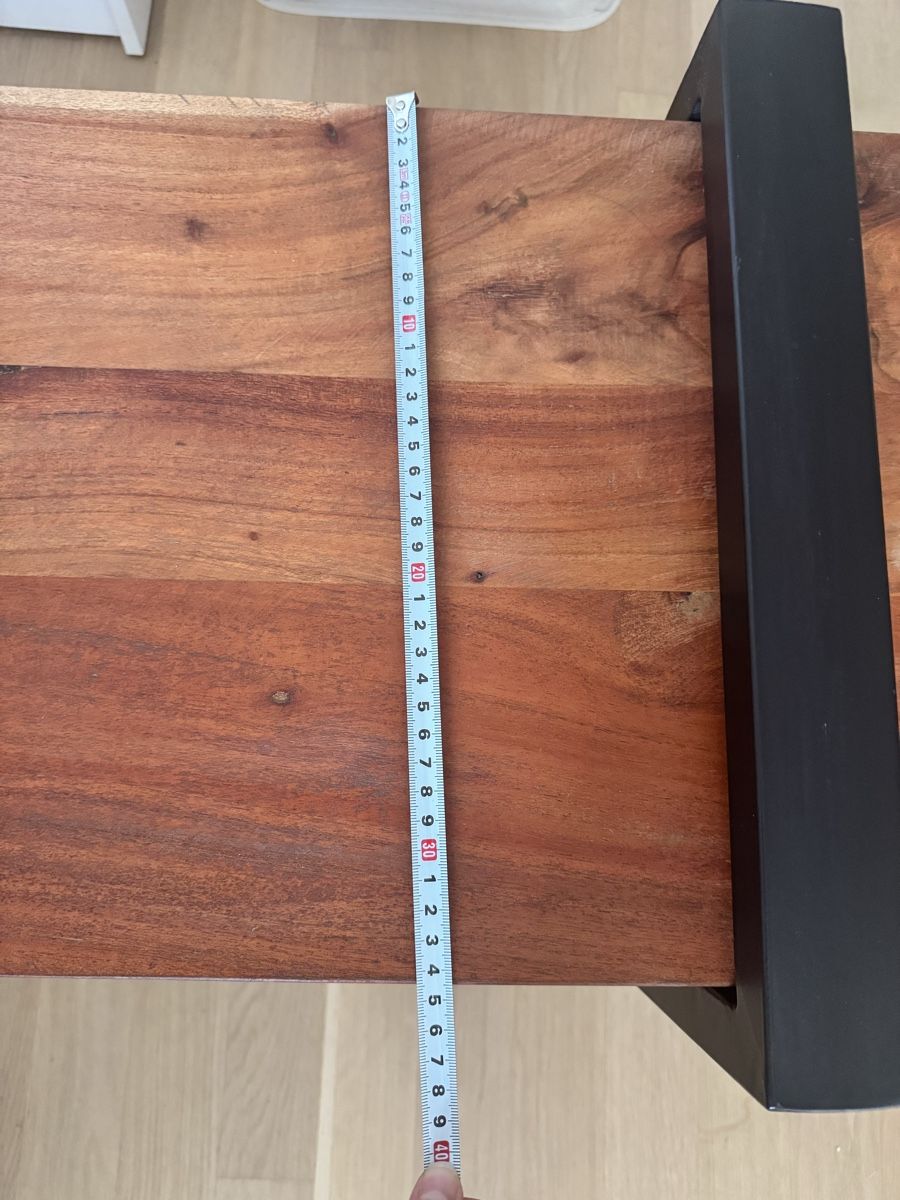 TV Möbel: Acacia wood TV table / console – Gebraucht aus Dübendorf von ClaraS. 5