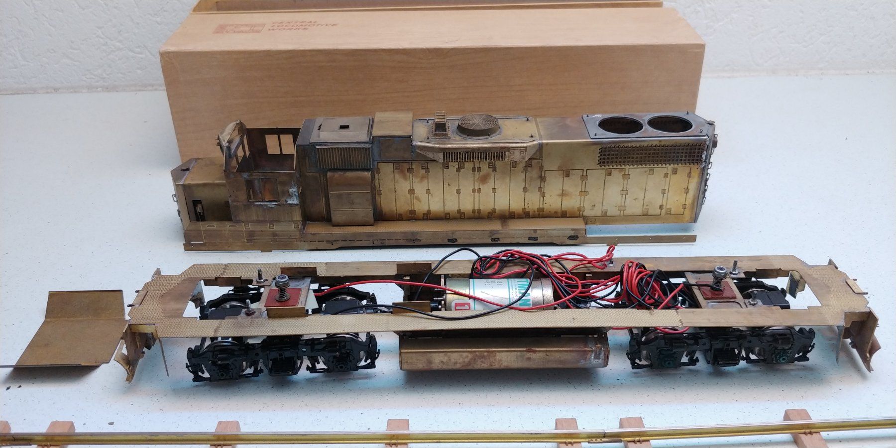 Modellini di ferrovie: CLW Hochwertiger Messing-Bausatz 0 – Usato da Waltenschwil venduto da Ardnas007 1
